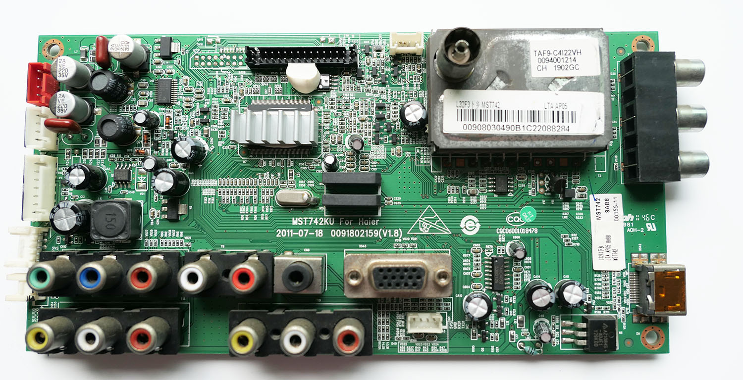 海尔液晶电视机主板0091802159
