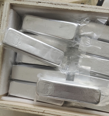 铟锭 高纯铟锭 铟颗粒99.995 科研用 单质In 精铟块