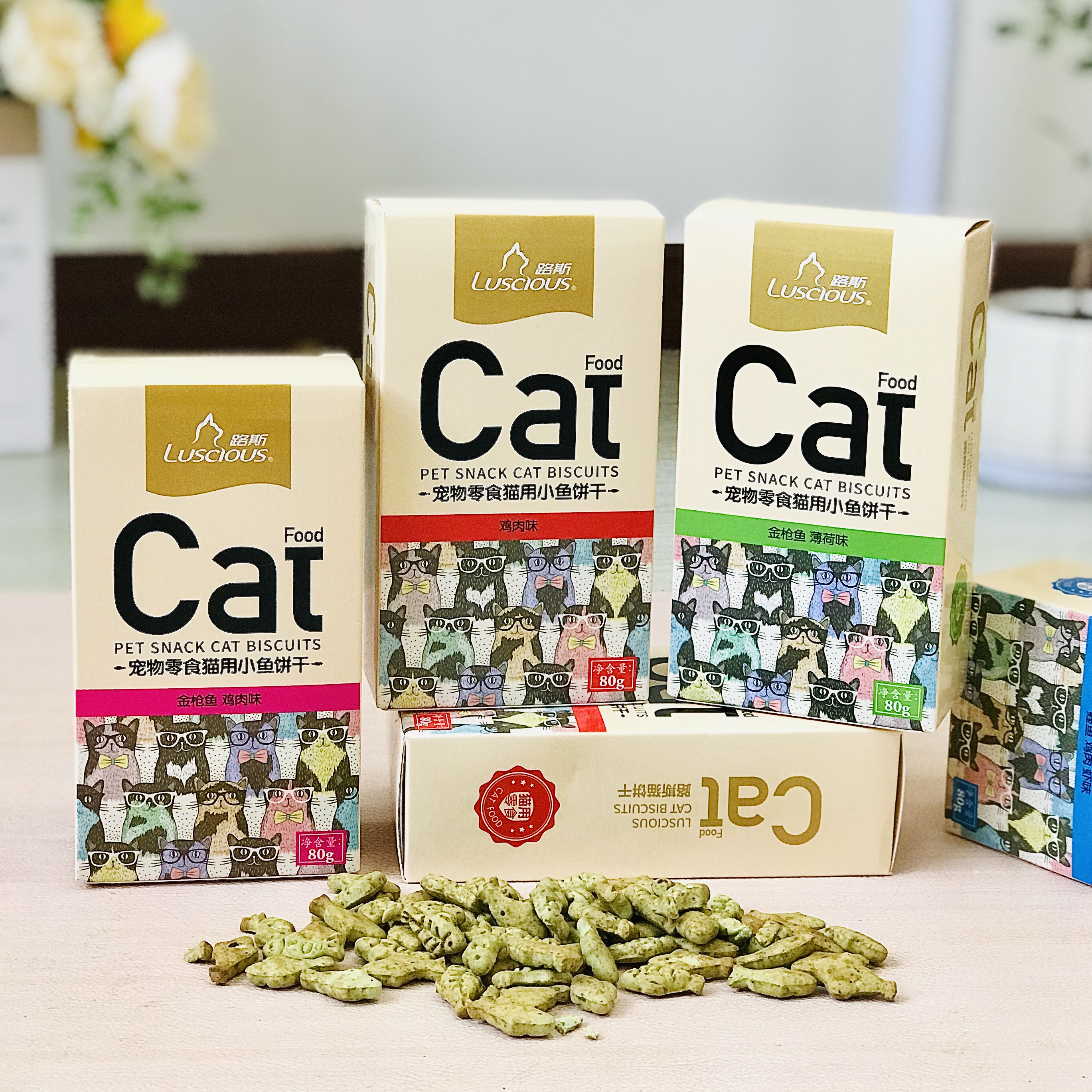 路斯猫饼干宠物猫零食