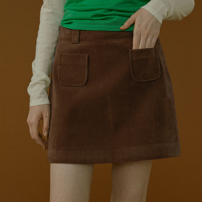 LLANO半身裙A字裙短裙百搭