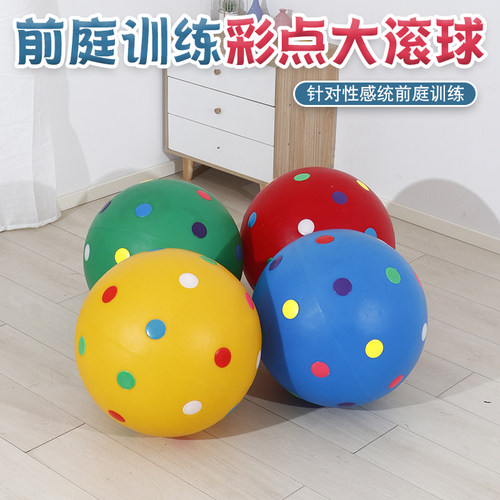 幼儿园彩色大滚球儿童感统
