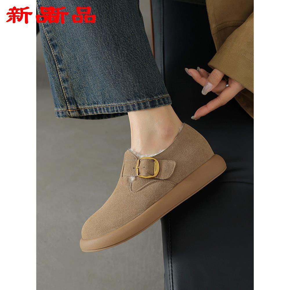 休闲女鞋懒人皮勃肯平底脚