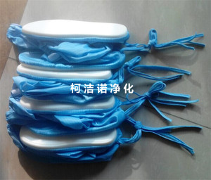 防静电软底靴软底鞋长筒鞋PU防臭高筒靴防水鞋袜防尘大板硬底鞋套
