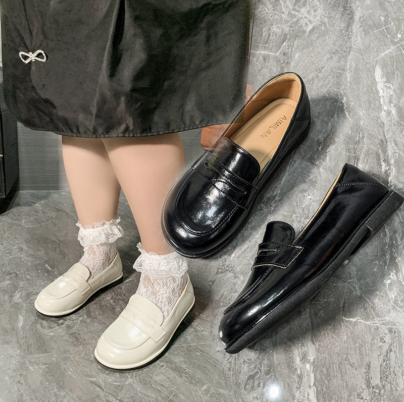 高跟特大码小皮鞋女加宽超大42四季加大号加肥胖妹妹孕妇鞋