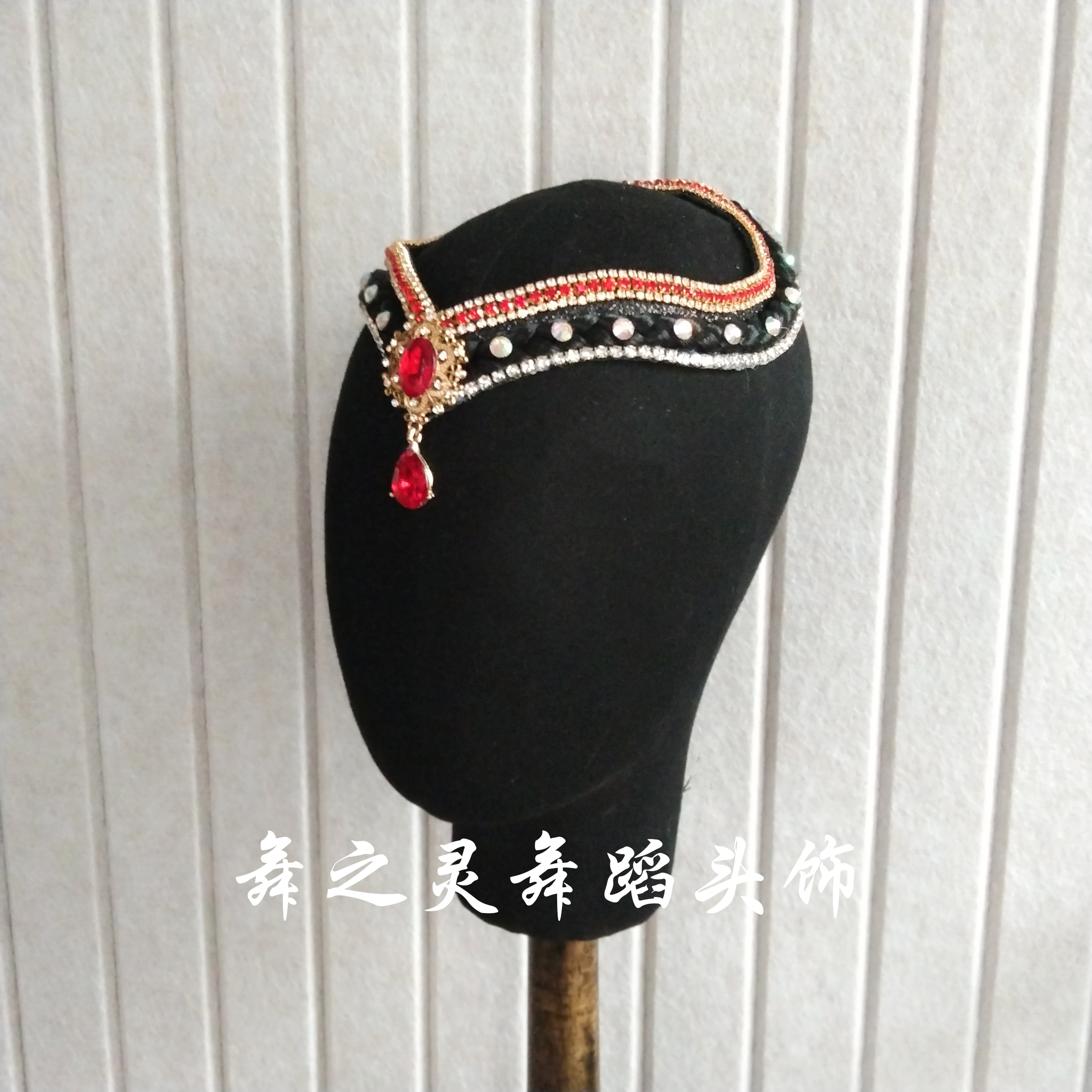 蒙古族头饰莫蒙古族组合头饰蒙古独舞艺考草原风头饰