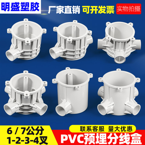 pvc司令箱带暗盒6公分预埋