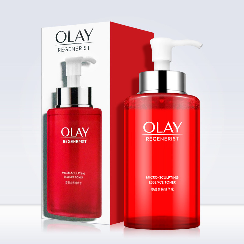 玉兰油塑颜金纯精华水250ml大红瓶烟酰胺补水保湿紧致爽肤化妆水