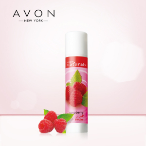 雅芳莓红淡彩润唇膏