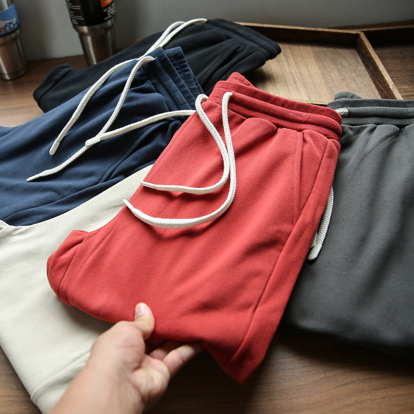 秋季新款舒适毛圈基础百搭男士纯棉亲肤透气运动束脚百搭休闲卫裤,男装,卫裤,淘宝优惠券,粉丝福利购,淘宝优惠卷