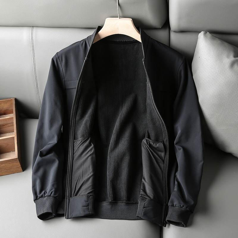 夹克外套复合面料保暖夹克外套