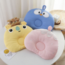 婴儿枕头0到6个月定型枕新生防偏头3月初生宝宝专用纯棉纠正头型