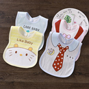 口水巾婴儿纯棉女男宝宝口水围兜防水围嘴新生婴幼儿U型吃饭兜兜