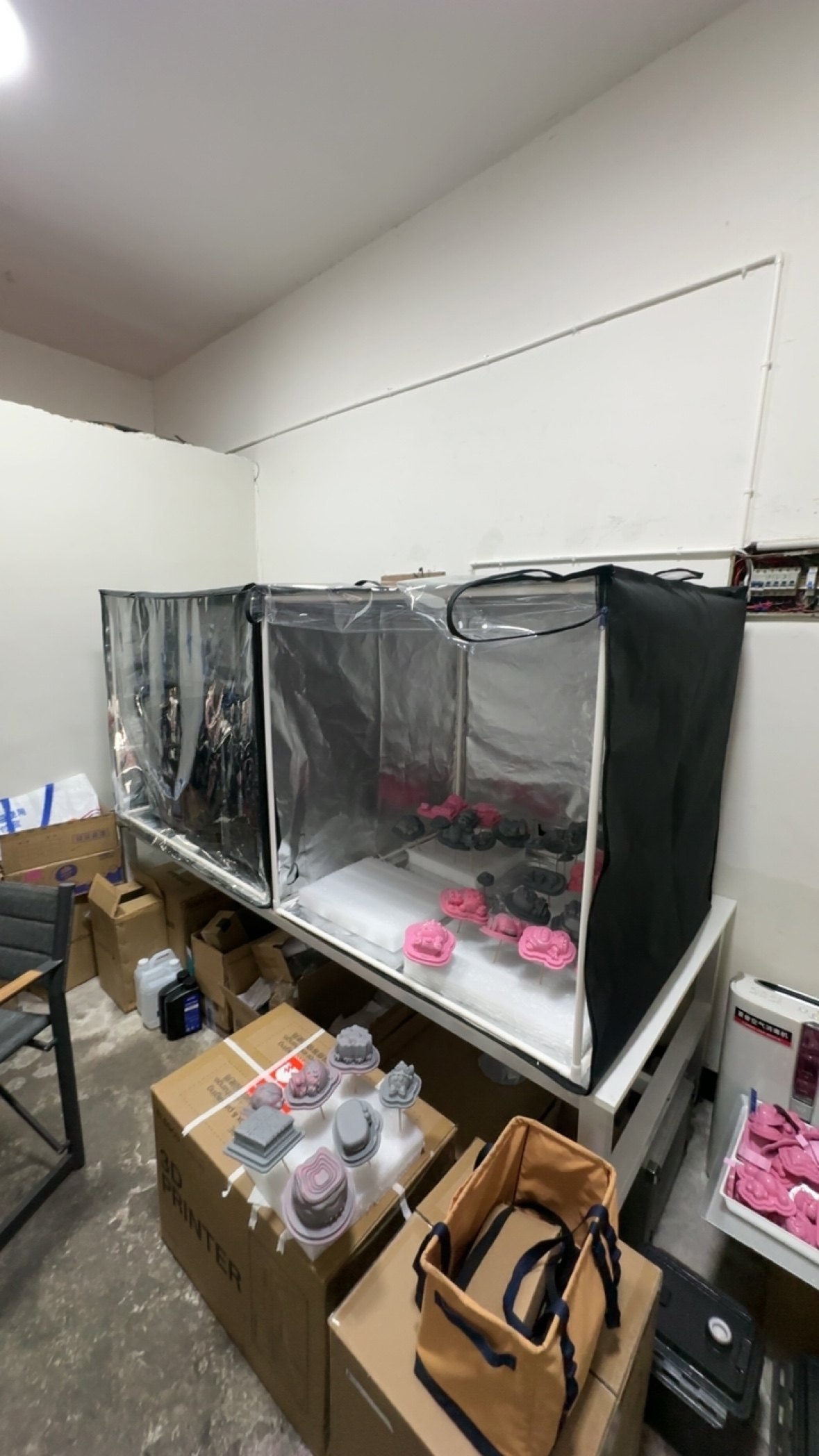 个性化定做3D打印机光固化隔味罩保温罩去味罩排烟罩保护罩防尘罩