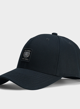 男款秋冬新款虎头贴布休闲百搭硬顶棒球帽水洗不褪色黑色鸭舌帽