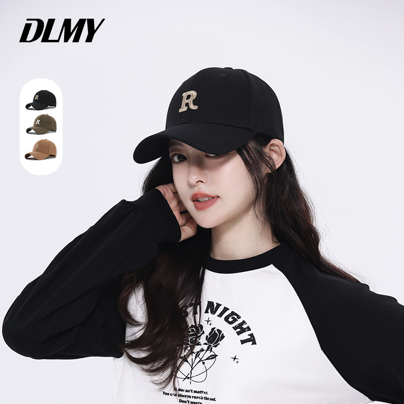 DLMY潮流棒球帽硬顶金线R时尚鸭舌帽男女同款韩版百搭宽弯檐遮阳,服饰配件/皮带/帽子/围巾,帽子,淘宝优惠券,粉丝福利购,淘宝优惠卷