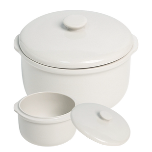 适配迪迪尼卡 0.8升L电炖锅隔水炖盅燕窝炖罐盖子陶瓷内胆配件