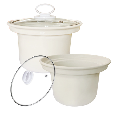 适配苏泊尔DG10YC823电炖锅煲粥熬汤锅1升L陶瓷内胆盖子内锅配件