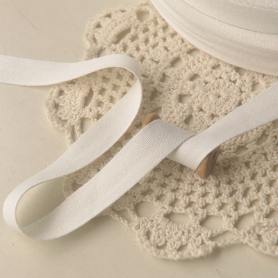 2cm包边条纯棉米色本白原色织带