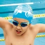 Kính bơi dành cho trẻ em Arena mũ lưỡi trai đặt bé trai và bé gái HD kính chống nước chống sương mù kính bơi silicone chăm sóc tóc - Goggles kính bơi có độ