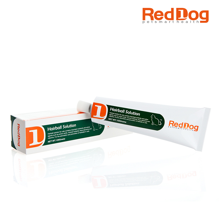 红狗猫用化毛膏120g  去毛球营养膏幼猫病猫猫草膏防毛球促消化