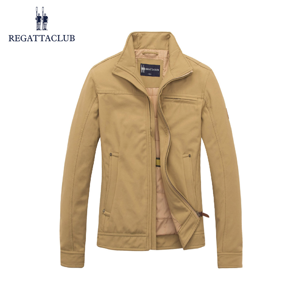 RegattaClub棉衣男士立领纯色