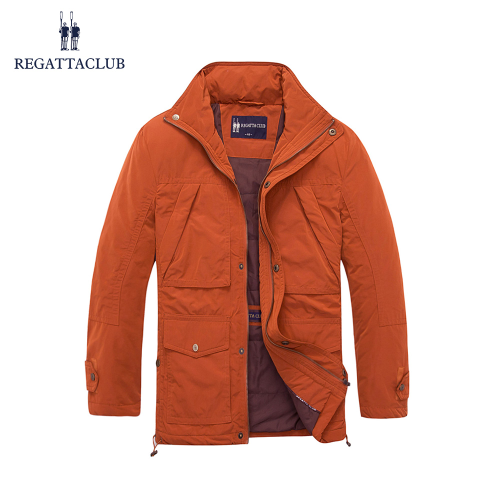 regattaclub冬季隐藏帽男士棉衣