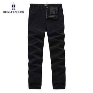 子百搭英伦帅气潮流直筒舒适厚款 Regatta 男裤 休闲长裤 Club秋冬款