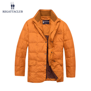 纯色羽绒服立领舒适休闲保暖男外套上衣 男士 Regatta Club冬季