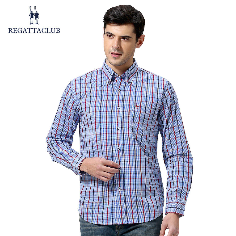 春季商务休闲棉质面料薄款衬衣