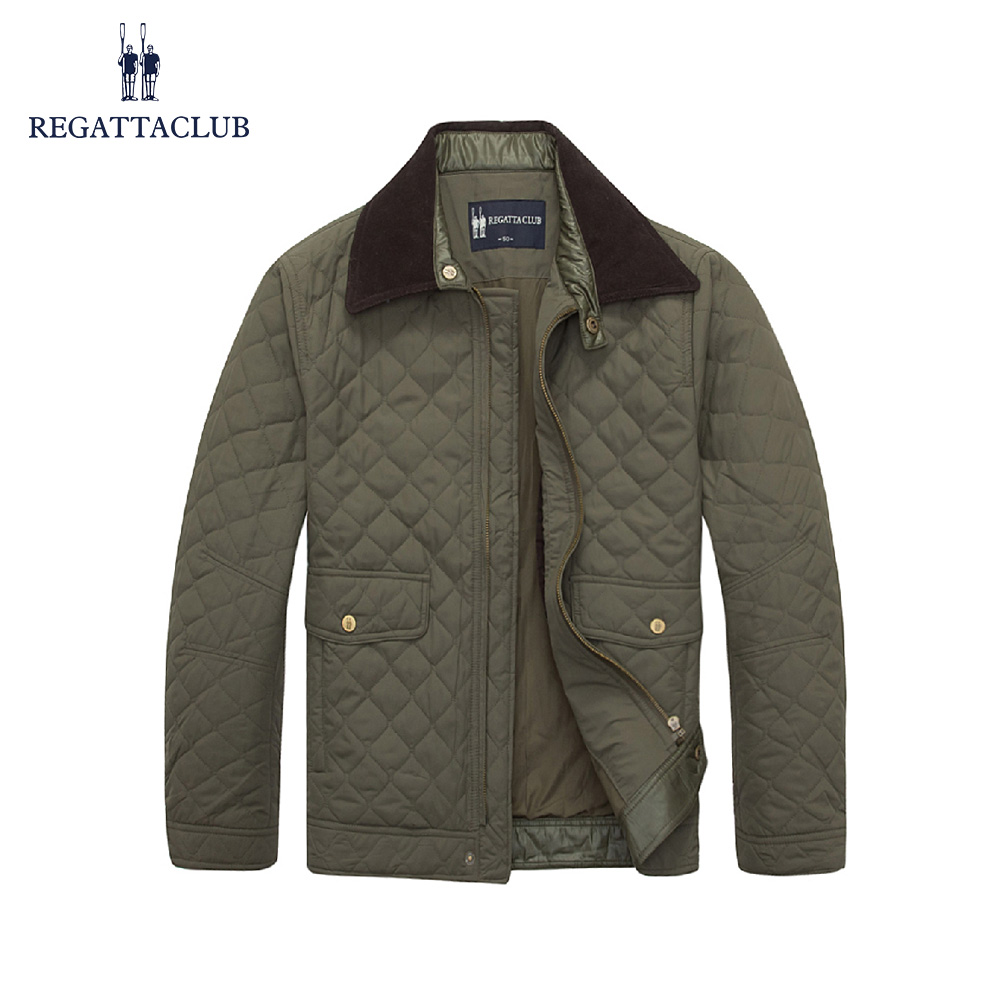 regattaclub冬季男士翻领棉衣