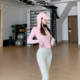 run 新款 粉色拉链连帽卫衣女短款 Byu 跑步运动外套修身 瑜伽服上衣