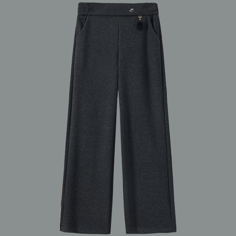 2025妈妈冬季毛呢直筒裤中老年人女秋冬高腰加绒厚阔腿休闲长裤子,女装/女士精品,中老年女装,淘宝优惠券,粉丝福利购,淘宝优惠卷