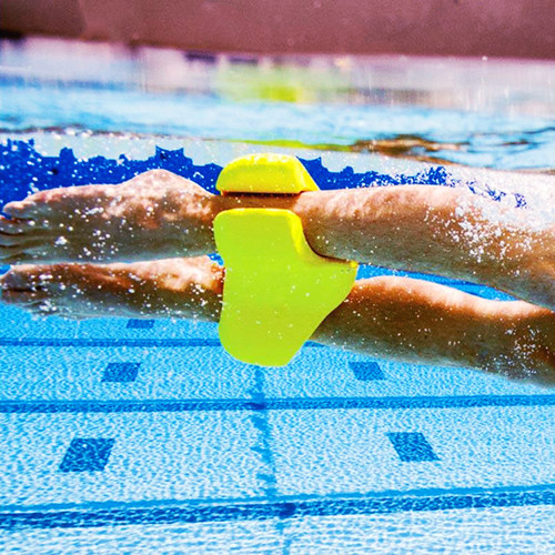 游泳训练夹腿八字板提速漂踢水板