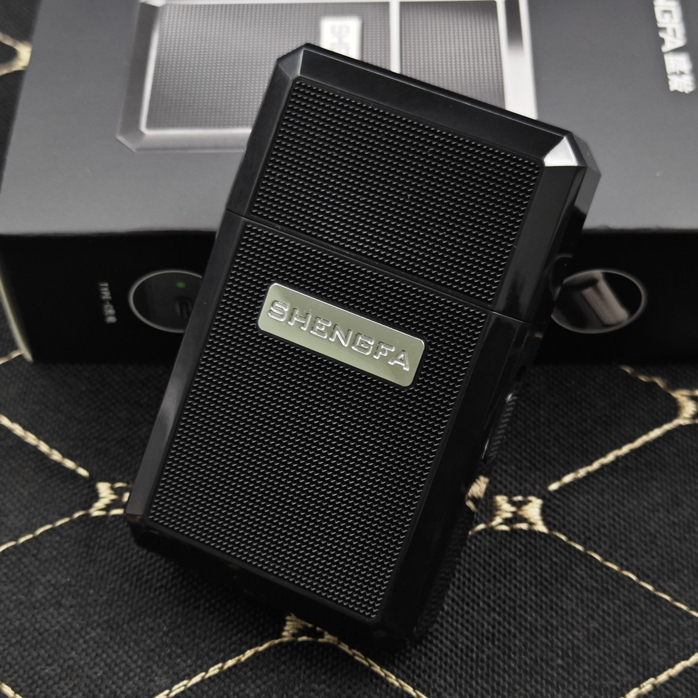 盛发电动剃须刀单刀头充电刮胡刀