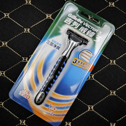 吉列威锋3系男士剃须刀手动刮刀