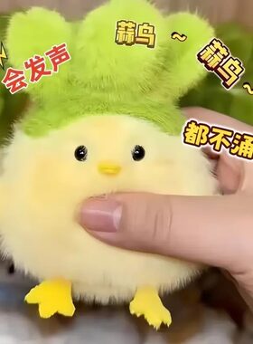武汉蒜鸟蒜鸟都不容易发声玩偶