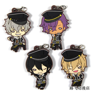 偶像梦幻祭豆豆眼橡胶挂件日单散货羽风薰乙狩阿多尼斯周边包挂饰