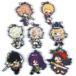 刀剑乱舞橡胶挂件日单散货后藤博多乱藤四郎五虎退不动行光物吉谷