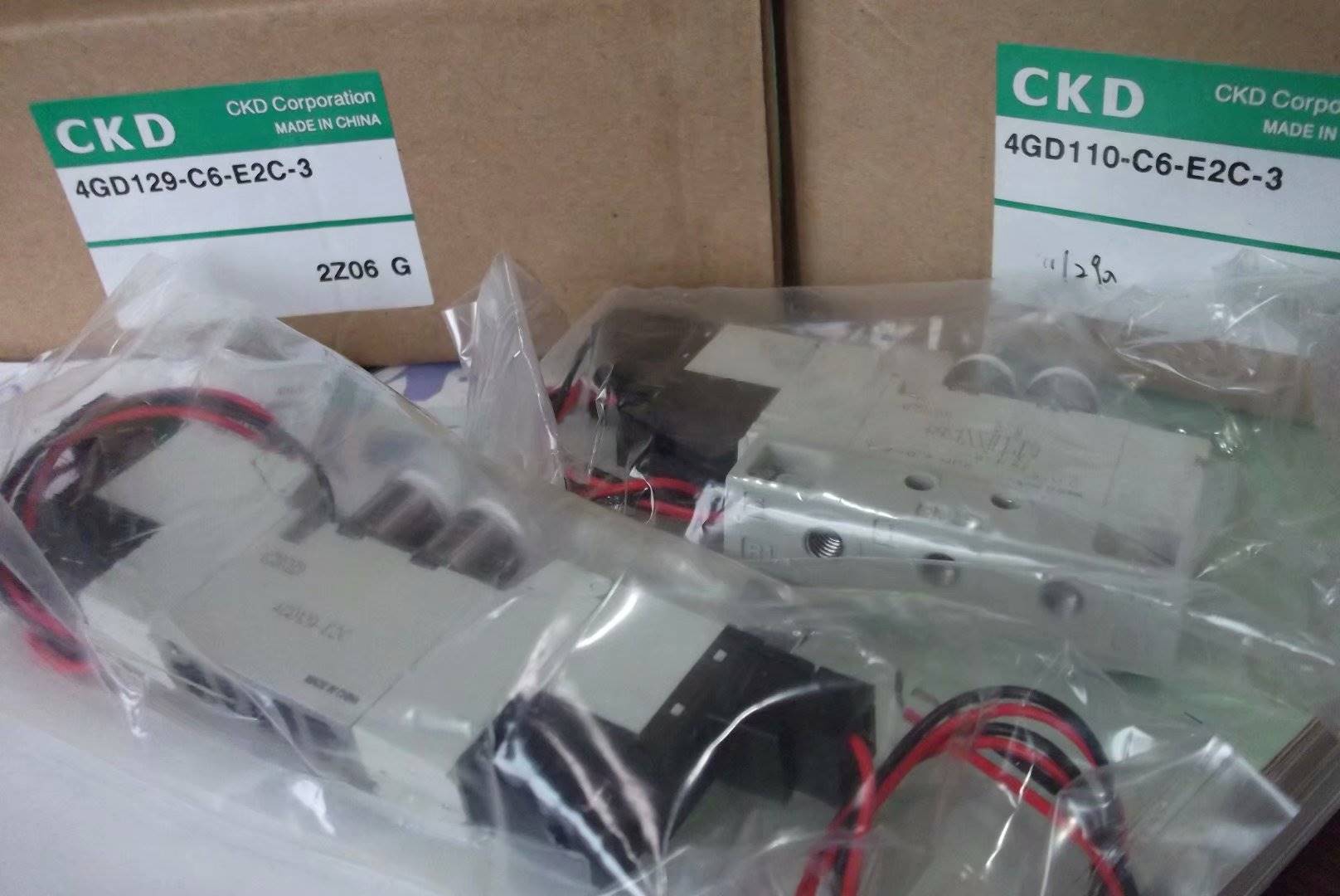 CKD正品全新原装4GD110/129-C6-E2C-3 DC24V询价-封面