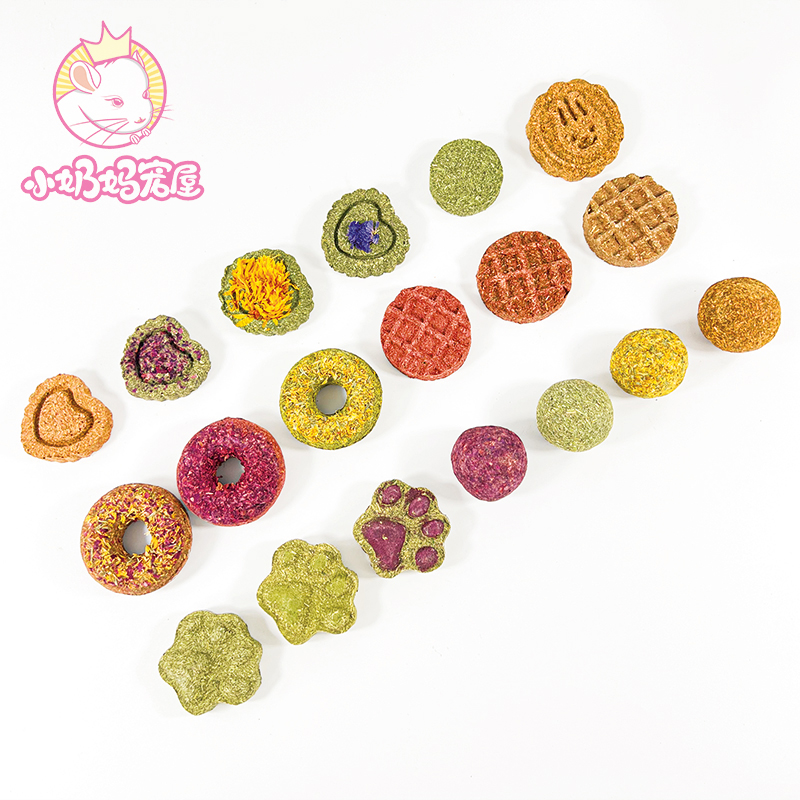 小宠磨牙零食多种口味提摩西草饼