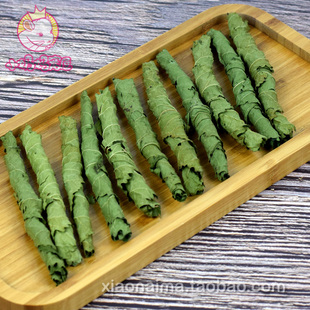 手采厚桑叶脆卷龙猫兔子豚鼠零食草促生长增强抵抗力高蛋白低钙