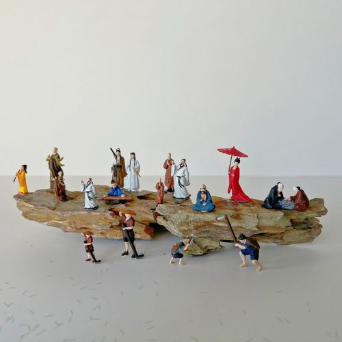 盆景摆件微景观摆件钰书房