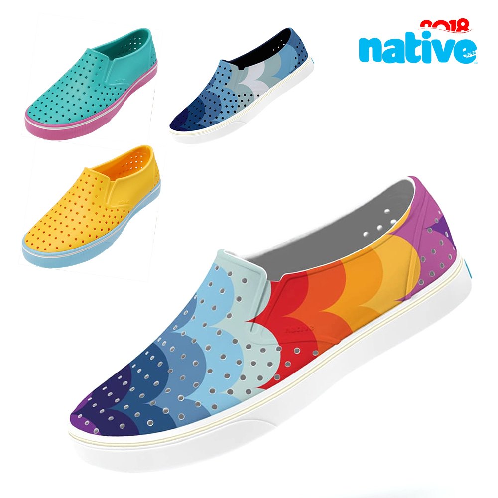 Native Miles Print 2018SSпîÕýÆ·¶´¶´Ð¬ ÄÐЬŮЬÐÝÏÐɳ̲Á¹Ð¬