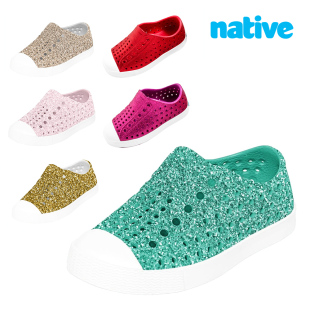Jefferson儿童洞洞鞋 Native 大促 男女童沙滩宝宝凉鞋 断码