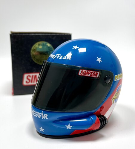 [外贸库存]  盒装 simpson 4：1头盔模型！TED MUSGRAVE