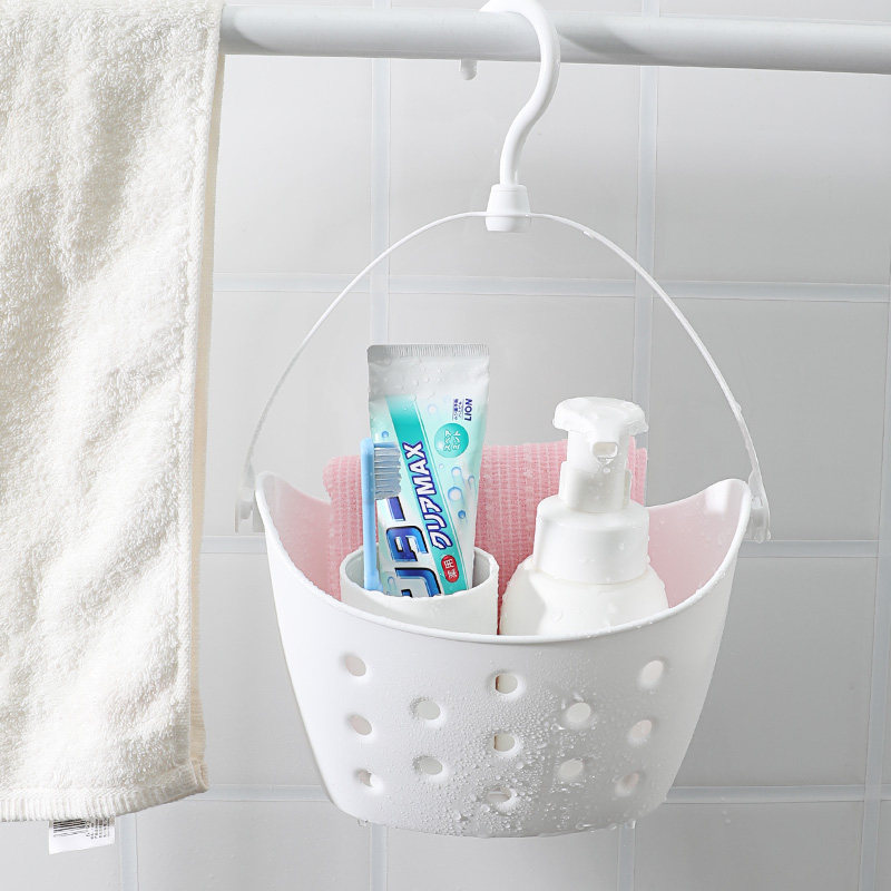 日本进口挂式收纳篮塑料阳台晾衣夹收纳筐小物夹子浴室挂篮沥水篮,收纳整理,其他收纳篮,淘宝优惠券,粉丝福利购,淘宝优惠卷
