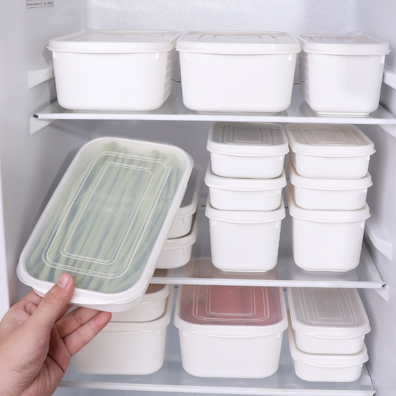 冰箱冻肉分格盒冷冻食品级收纳盒