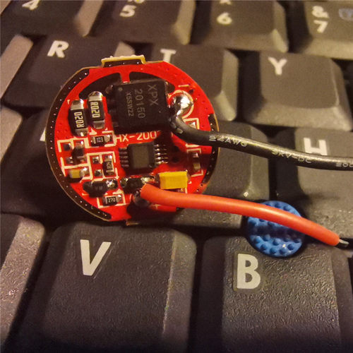 7A电流SST40驱动电路板适合SST40、SFT40、XHP50 3vLED强光手电