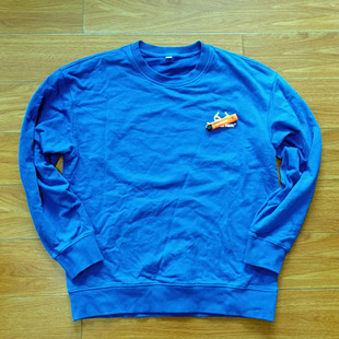 高贵克莱因蓝外贸原单纯棉柔软舒适圆领套头男士卫衣男2025秋1