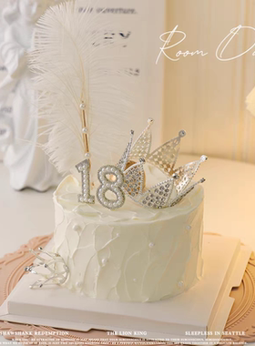 202518女神可爱数字皇冠宝宝珍珠唯美蝴蝶结小仙女水钻皇冠